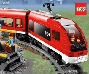 yapboz Lego tren